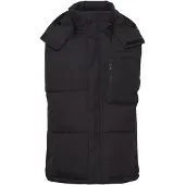 !Solid Chaleco 'Callen ' negro / blanco
