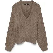 Vero Moda Jersey 'VMDream' marrón