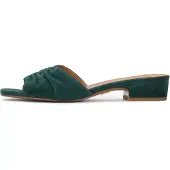 Kazar Zapatos abiertos esmeralda
