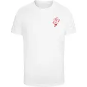 Mister tee Camiseta 'Negroni Please' rojo / blanco