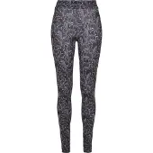 Urban Classics Leggings negro / blanco