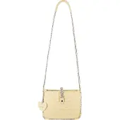 Mymo Bolso de hombro amarillo claro