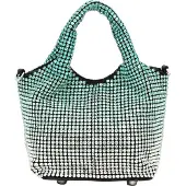 Mymo Bolso de mano jade / negro / blanco