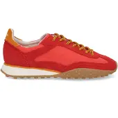 HOFF unisex. 12635415 Zapatillas de Piel Bridge Mkii rojo (40), Plano, Cordones, Casual, outlet 2026.