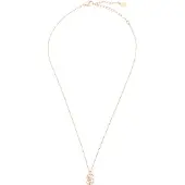 Swarovski Cadena oro rosa / transparente