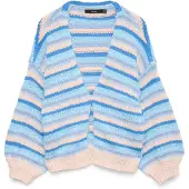 Vero Moda Cárdigan 'VMMaybe' beige / azul / azul claro