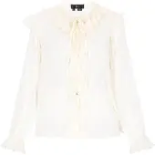Faina Blusa blanco lana