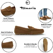 Tamaris Mocasines ocre