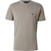 Armani Exchange Camiseta beige
