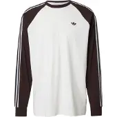 Adidas Camiseta 'CALI' marrón oscuro / blanco