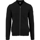Urban Classics Sudadera con cremallera negro