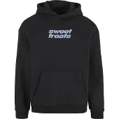 Mister tee Sudadera 'Sweet Treats' azul claro / negro
