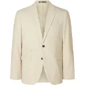 Selected Chaqueta saco 'SLHNEIL' crema