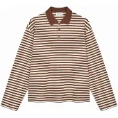 OH APRIL Camiseta 'Jolina' marrón / offwhite