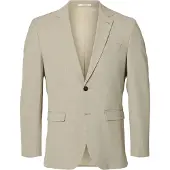 Selected Chaqueta saco 'SLHLiam' ecru