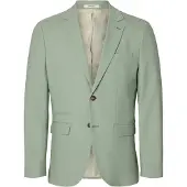 Selected Chaqueta saco 'SLHNEIL' verde claro
