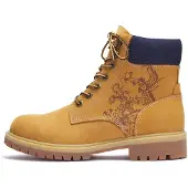 Ed Hardy Botas 'Dancing Dragon' navy / marrón claro