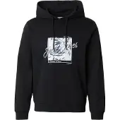 Jack & Jones Sudadera 'JJHONOLULU' navy / negro / offwhite