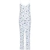 LASCANA Pijama marino / blanco