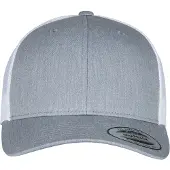 Flexfit Gorra gris / blanco