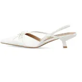 Bianco Zapatos destalonado 'Kristin' blanco