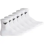 Emporio Armani Calcetines deportivos negro / blanco