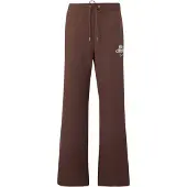 Nike Pantalón 'PHNX FLC' chocolate / gris claro / blanco