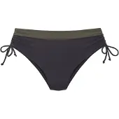 s.Oliver Braga de bikini antracita / verde oscuro