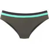 s.Oliver Braga de bikini turquesa / chocolate / verde oscuro