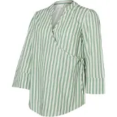 Mamalicious Blusa jade / blanco