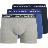 Jack & Jones Calzoncillo boxer 'JACDANNY' azul / azul oscuro / gris moteado