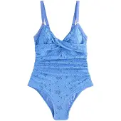 Next Bañador moldeador azul real