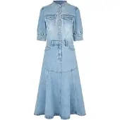 Dea Kudibal Vestido 'Selena' azul denim