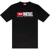 Diesel Camiseta 'T-Boxt-Div' rojo / negro / offwhite