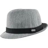 Chillouts Sombrero 'Bardolino' gris / negro