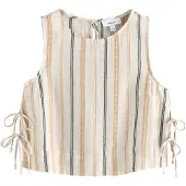 Next Top marfil / azul pastel / amarillo claro
