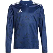 Adidas Camiseta funcional azul / negro / blanco