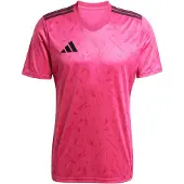 Adidas Camiseta de fútbol rosa / rosa oscuro / negro