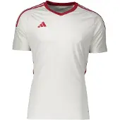 Adidas Camiseta de fútbol rojo / blanco
