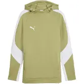 Puma Camiseta deportiva oliva / blanco