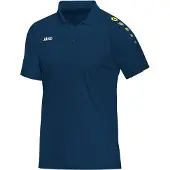 Jako Camiseta funcional azul oscuro / amarillo / blanco