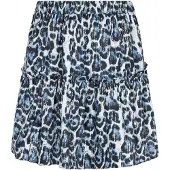 Faina Falda 'Festive' azul / negro / blanco