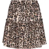 Faina Falda 'Festive' beige / marrón / negro / plata