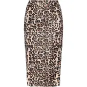 Faina Falda beige / marrón / negro