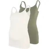 Mamalicious Top 'MLKerrie' jade / blanco
