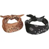 Urban Classics Pañuelo marrón / negro / blanco