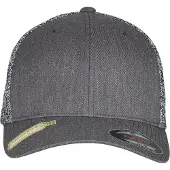 Flexfit Gorra gris moteado / negro