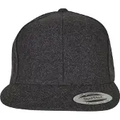 Flexfit Gorra 'Melton Wool' negro