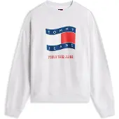 Tommy Hilfiger Sudadera '90S' azul / gris / rojo / blanco