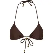 LASCANA Top de bikini 'Mix-Kini' marrón oscuro